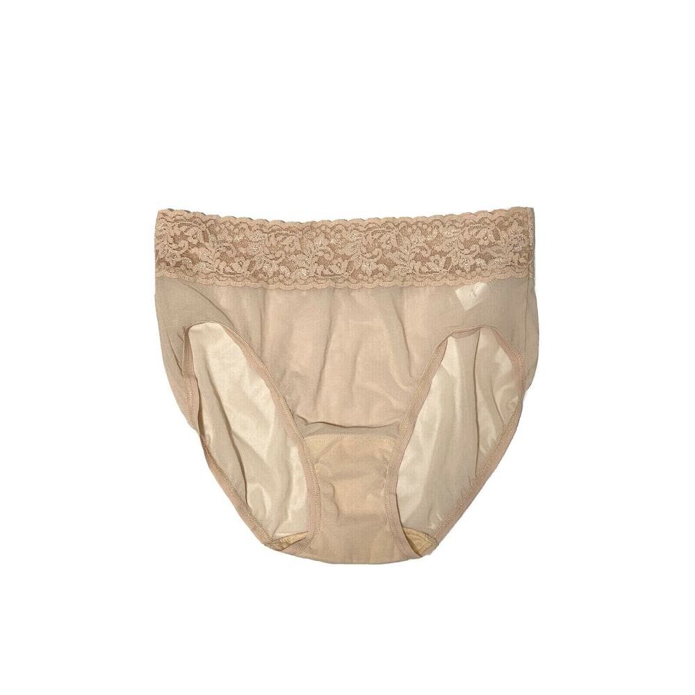 Hanky Panky Classic Mesh French Brief beige Size S
